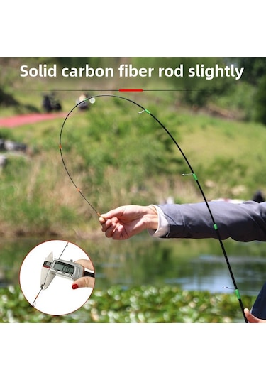 Teltree Ultra Hafif Karbon Stream Olta Çubuğu Ul Süper Yumuşak Uç, 1.68m Uzak Atış, Akşam Balığı Avı, Taşınabilir,威海 Fabrika Fiyatı