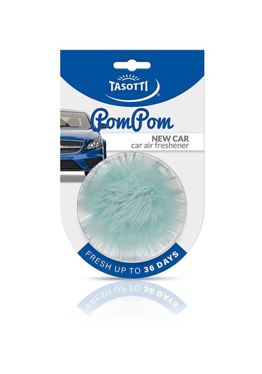 Tasotti Pom Pom (New Car) Sıfır OtoEsanslı Ayna Altı Asma Koku