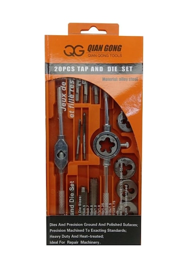 Bn5 Klavuz&pafta Diş Açma Seti 20 Parça