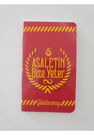 Galatasaray Lisanslı Not Defteri 32 Yaprak Çizgili 8X13