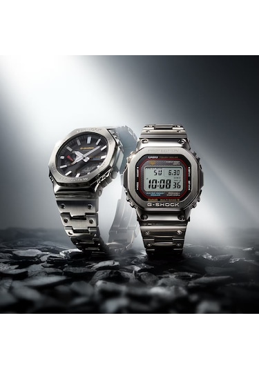 Casio G-shock Premium Solar Gm-b2100sd-1cdr Bluetooth Bağlantılı Kol Saati Metalik