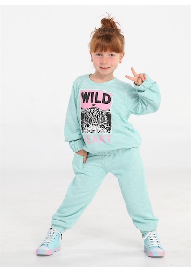 Cute Wild Mint Jogger Eşofman Takım-mint Mint Yeşili