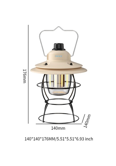 Suntek Led Kamp Feneri Piknik Acil Veranda Için Asılı Aydınlatma Beyaz