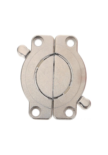 Samdoo Gümüş Renkli Çinko Alaşımlı Masa Kilidi - Masa Yapraklarını Sabitler, Düzenli Kilitleme, Ahşap Mobilyalar İçin Uygun, Dayanıklı Tasarım