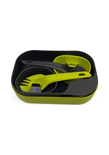Wildo Camp-a-box Duo Light Yemek Seti - Limon Yeşili Yeşil