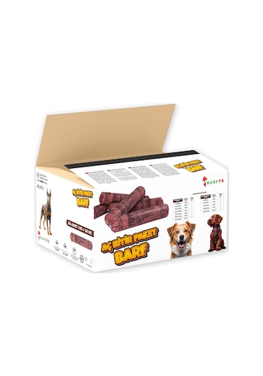 Barftr Mix Barf 20 Kg Aç Bitir Paket Köpek Maması-8