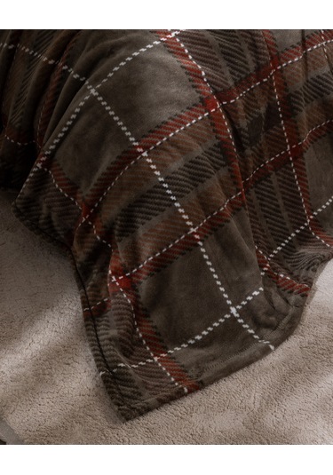 Antonin Tek Kişilik Welsoft Baskılı Battaniye - Yeşil 8684427292655 Çok Renkli