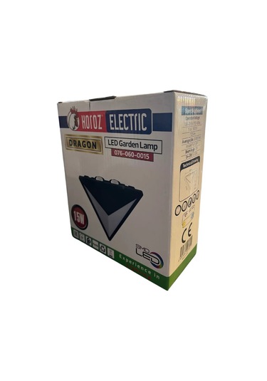 Dragon 15 W Dış Mekan Led Aplik 3000k 076-060-0015 312138 Siyah