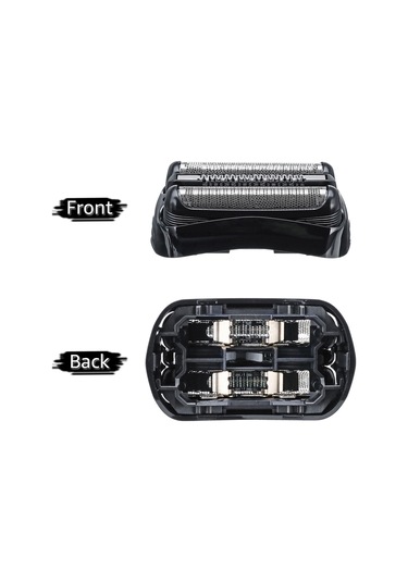 Yifomall Braun 300s Ve 310s İçin Yedek Tıraş Başlığı - Siyah Ve Gümüş Renk 1 Saat