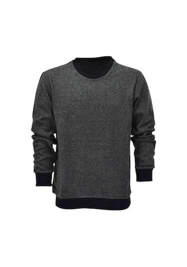 Dynamo Erkek Sıfır Yaka Sweatshirt 2508 Bgl-st04027 Haki