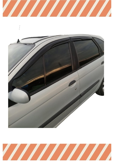 Renault Scenıc 1 1998-2003 Modellerine Özel 4'lü Mügen Tip Cam Rüzgarlığı