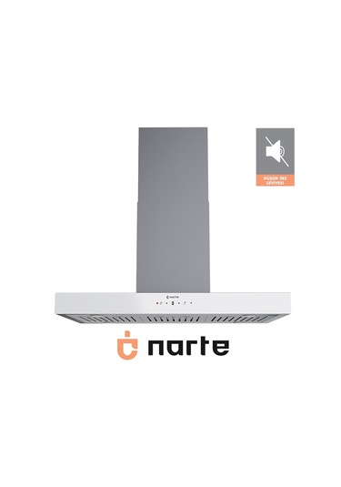 Narte HI30190W 90 CM Beyaz Ada Tipi Davlumbaz
