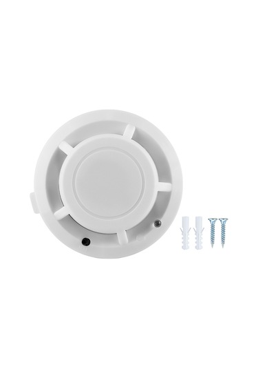 9v Bağımsız Sigara Dedektörü Ev Güvenlik Yangın Alarmı Fotoelektrik Sensör Sistemi