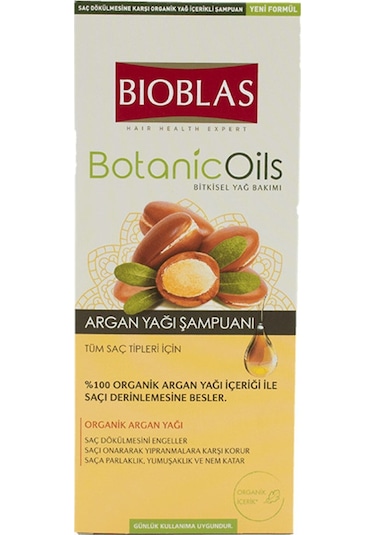 Bioblas Botanic Oils Argan Yağlı Şampuan 360 Ml Tüm Saçlar