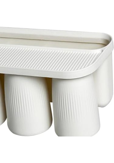 Suntek Magideal Manyetik Bardak Tutucu Duvar Diş Fırçası Gargara Üçlü Diğer