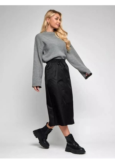 Ooo "elete" Arka Yırtmaçlı Ve Kombine Cepli Cargo Etek 269255668