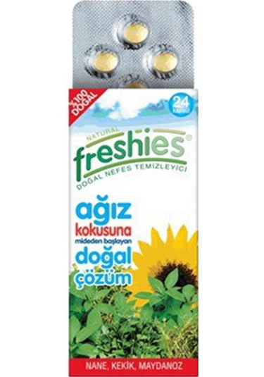 Freshies Ağız Kokusu Giderici Kapsül 24'lü