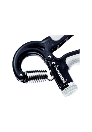 Ayarlanabilir Sayaçlı El Kol Bilek Güçlendirici Egzersiz Aleti Siyah