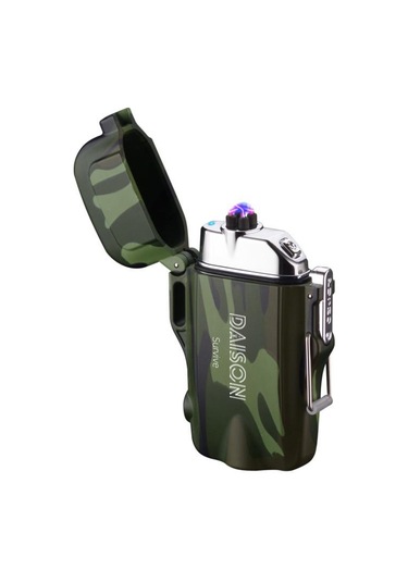 Daison Survive Komando Asker Yeşili Çift Ark Usb Anti-Rüzgar El F
