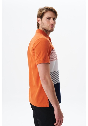 Arma Erkek Regular Fit Çok Renkli % 100 Pamuk Pike Polo Yaka Tişört Y29374355002 Pembe