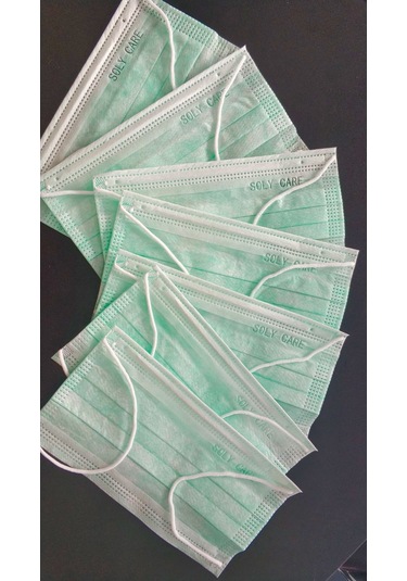 Make Soly Care 3 Katlı Renkli Burun Telli 2 Kutu 100 Adet