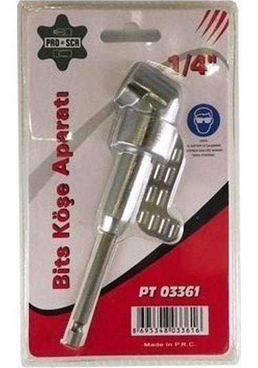 Pro-scr 03361 Vidalama Köşe Adaptörü Bits Köşe Aparatı