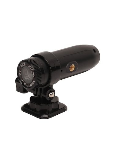 Geeroyoo 960p Hd 170 Derece Geniş Açı Bisiklet Motor Kask Kamerası - Dairesel Kayıt, Titreşim Engelleme, 450mah Pil, Kol/salpak Montaj Dv50