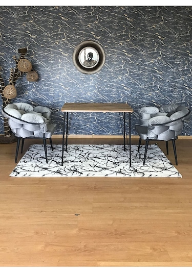 Yirmi15 Metal Ayaklı 60x90 Cm Eclipse Tek Mutfak Balkon Çalışma Masası