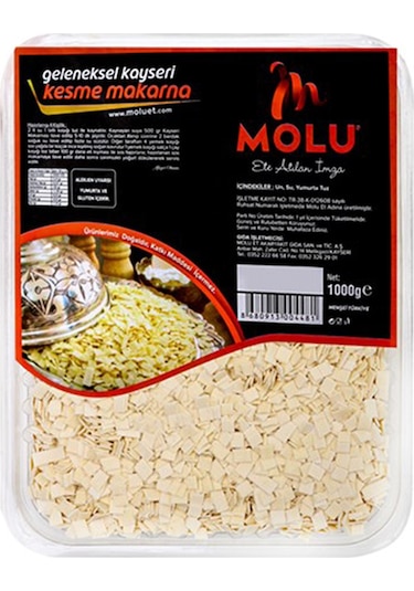 Molu Et Kayseri Makarna 1 KG