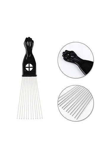 Adet Kuaförlük Tarağı, Arka Geniş Dişli Çelik Pim Ekleme Tarağı