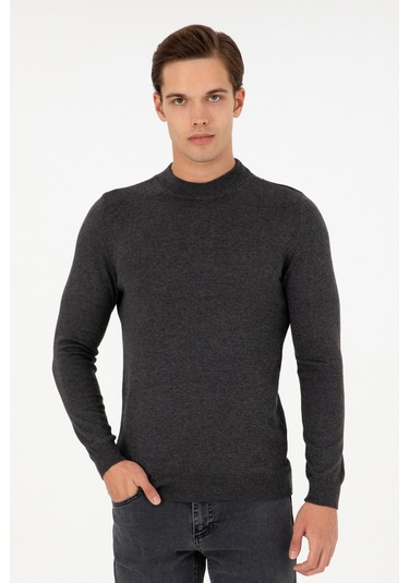 U.s. Polo Assn. Erkek Antrasit Melanj Kazak /triko 50298201-vr081 Antrasit Melanj U.s. Polo Assn. Erkek Antrasit Melanj Kazak /triko 50298201-vr081 Antrasit Melanj