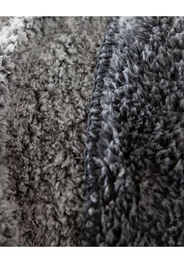 Nord Çift Kişilik Sherpa Battaniye - Gri Gri