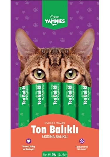 Kiwi Pets Sıvı Kedi Ödül Maması 15 Gr 60 Adet