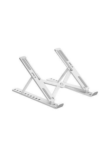 Fastbuy 10 Seviye Ayakçısı Dizüstü Bilgisayar Soğutucu Plastik Katlanabilir Beyaz Yükseklik Ayarı Taşınabilir