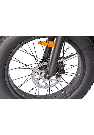 Roxform Ege Şehir Elektrikli Bisiklet - 250w Motor, 20 İnç Jant Gri