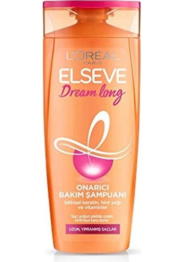 Elseve Dream Long Onarıcı Bakım Şampuanı 2 x 360 ML + Saç Kremi 360 ML
