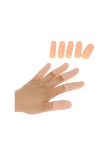 6 Adet / 3 Çift Ayak Serçe Parmak Nasır Koruyucu Silikon  Hortum