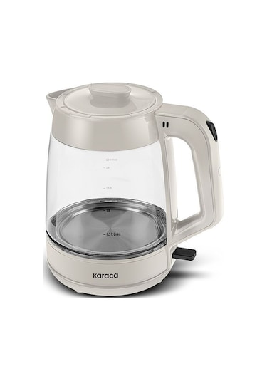 Karaca Glass Tea Xl 2 In 1 Cam Su Isıtıcı & Çay Makinesi