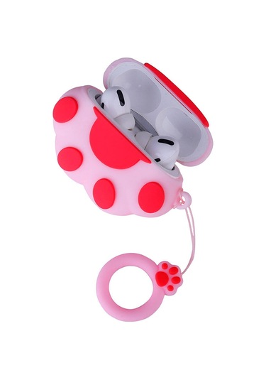 Mobilteam Air-pods Pro 2 Tpu Kabartma Figürlü İpli Airbag 37 Silikon Kılıf-no59 No59