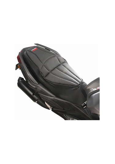 GP Kompozit Yamaha XMAX 250-400 2018-2024 Uyumlu Motosiklet Konfor Sele Kılıfı Siyah