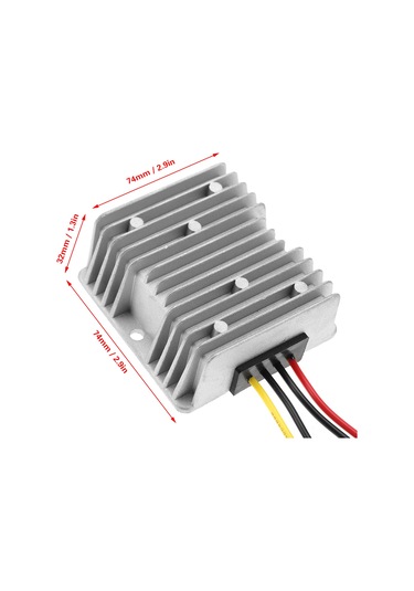 Skycity 24v 240w Yüksek Verimli Dc-dc Boost Konvertörü, 12v Girişli 10a Güç Kaynağı, Aşırı Akım/koruma Ve Su Geçirmez Özellikli
