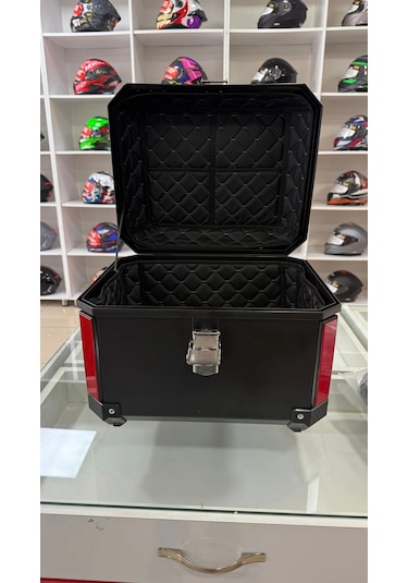 Rexx 45 Litre Abs Motosiklet Arka Çanta - Siyah Tek Renk