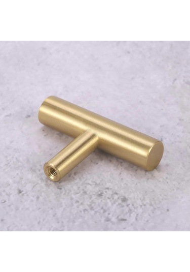 2 Adet Çekmece Kulpu Altın Pirinç Dolap Kulpu Mutfak Dolabı Kulpu Kapı Kolları