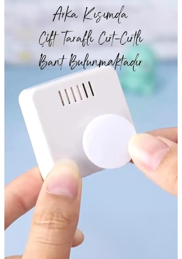 Mini Sıcaklık Nem Ölçer Lcd Ekranlı Oda Termometre Duvara Takılabilen Masaüstü Isı Göstergesi