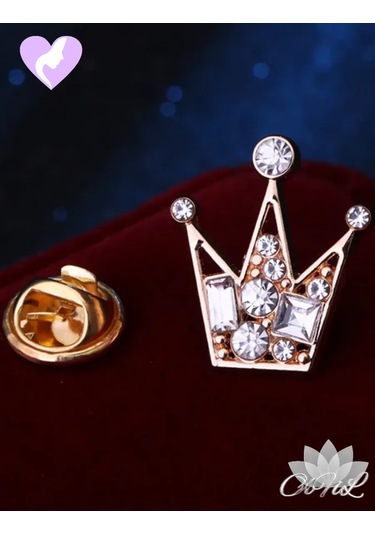 Olfil Mini Madalyon-korsaj Takımı Işıltı Stili 194305022 Altın Rengi