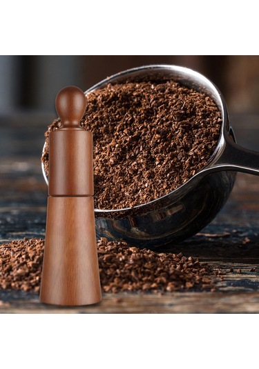 Homyl Ahşap Karabiber Değirmeni Taşınabilir Stil-a