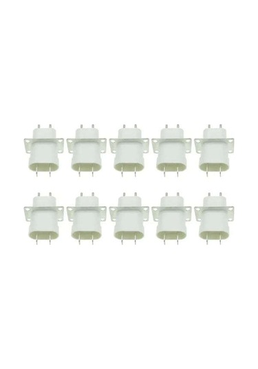 Monyee Mikrodalga Fırın Bileşeni: Manyetik Kontrolcü Soketi Ayakları, Pimli, Kalp Kapsülü Kondansatörlü 10 Adet Diğer