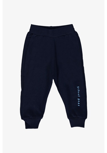 School Bear Cepli Erkek Bebek 2iplik Yelekli Takım Mnk14140 Mavi