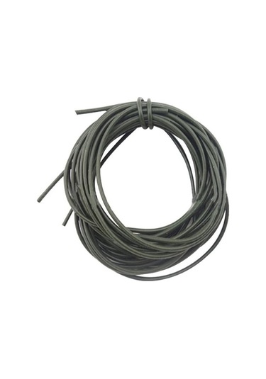 Yeşil Dayanıklı Anti-ısırık Dolaşmayan Silikon Balıkçılık Teli Boru Takımı Aksesuarları Yeşil