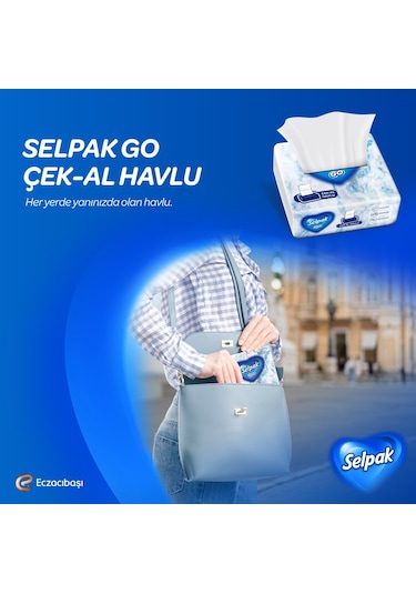 Selpak Go Çek-al Havlu 12*50 Yaprak
